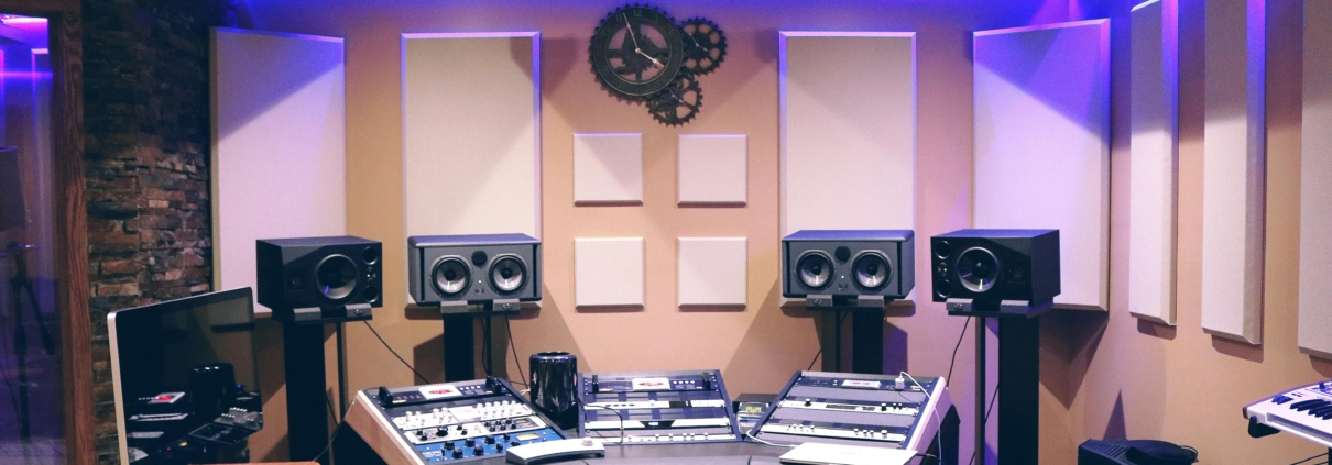 music producing and recording studio